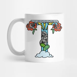 Crazy Monogram T Mug